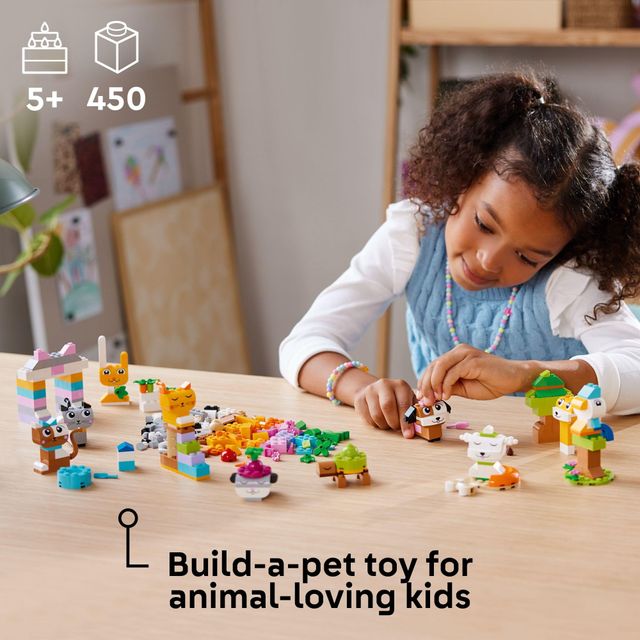 M&ocirc; h&igrave;nh th&uacute; cưng từ Lego Classic 11034