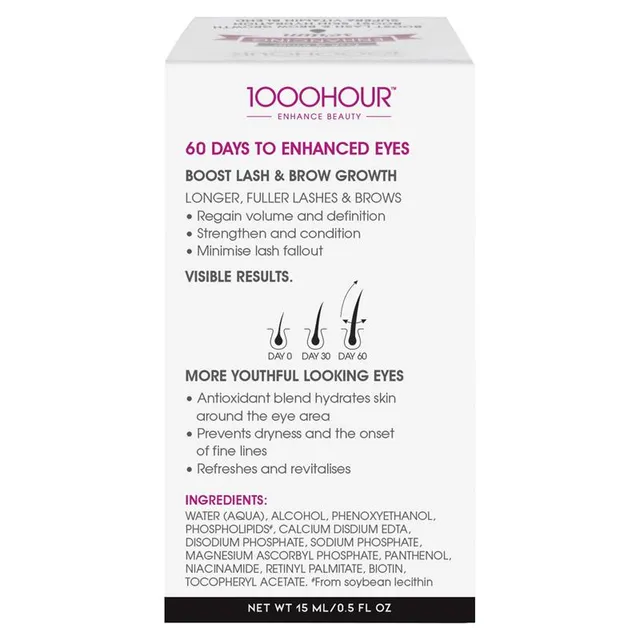 Xịt D&agrave;i Mi 1000 Hour Serum Mist Eyelash And Brow 15ml