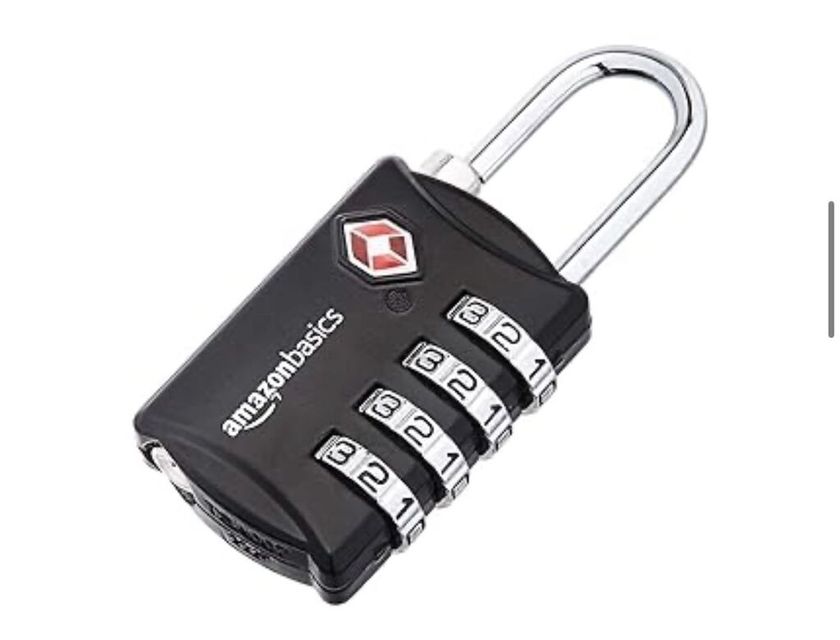 Kh&oacute;a M&atilde; Số Amazon Basics TSA Accepted