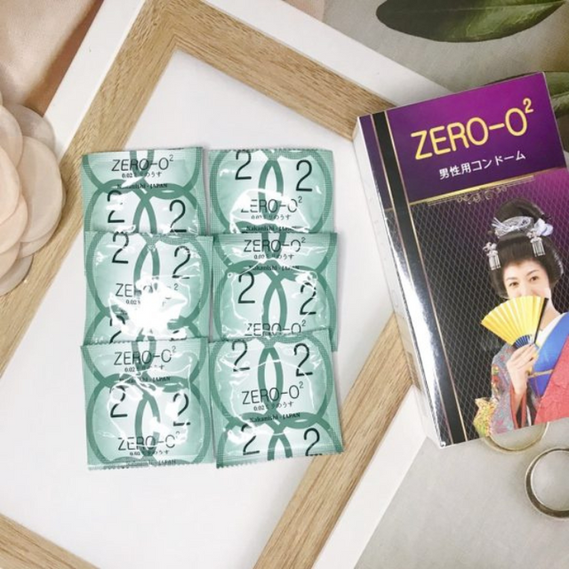 Bao Cao Su Nhật Bản ZERO-O2 Si&ecirc;u Mỏng