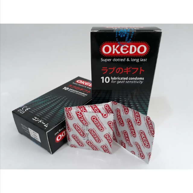 Bao Cao Su Okedo Super Dotted & Long Last
