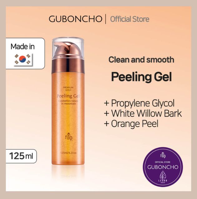 Tẩy Tế B&agrave;o Cngừng hẳn Guboncho Premium Gold Peeling Gel