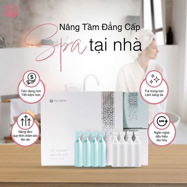 Bộ sản phẩm Gel m&aacute;t xa mặt ageLOC Galvanic Spa Facial Gels