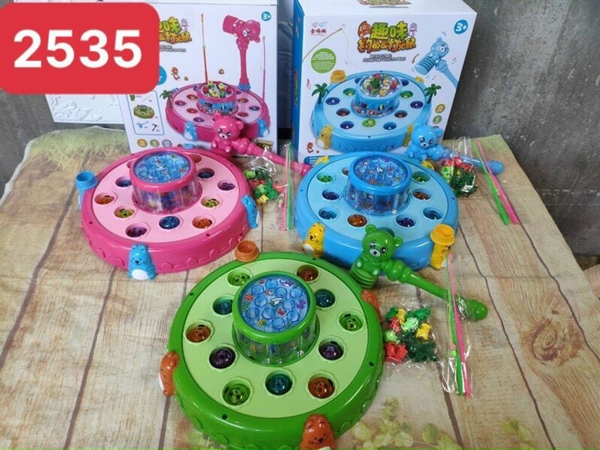 Đồ chơi c&acirc;u c&aacute; đập chuột 2in1