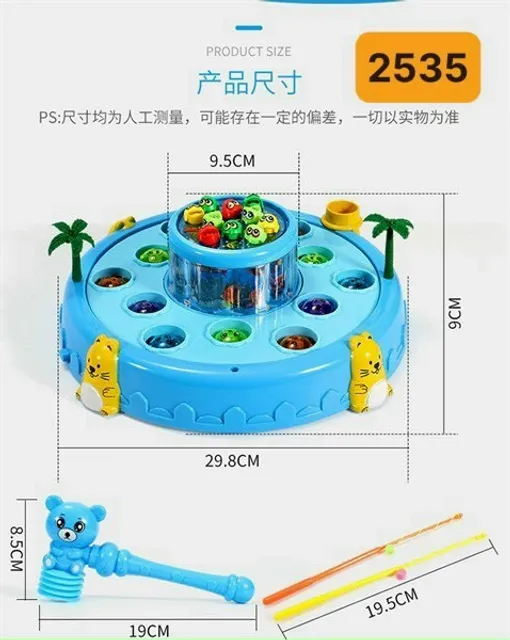 Đồ chơi c&acirc;u c&aacute; đập chuột 2in1