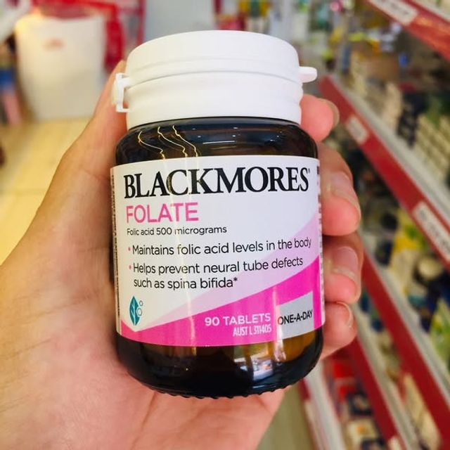 Blackmores Vi&ecirc;n Uống Bổ Sung Axit Folic