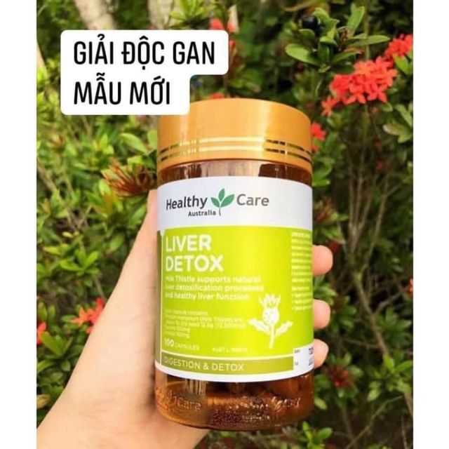 Vi&ecirc;n uống bổ gan Liver Detox Healthy Care
