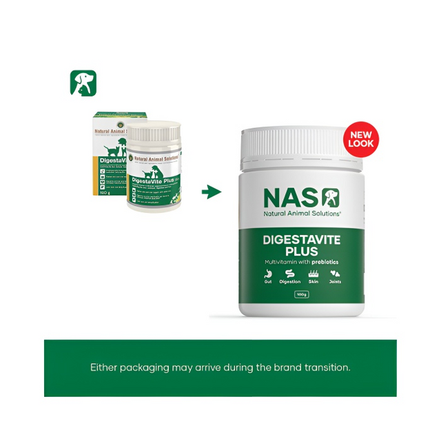 Hỗ Trợ Ti&ecirc;u H&oacute;a To&agrave;n Diện Cho Th&uacute; Cưng Natural Animal Solutions DigestaVite Plus