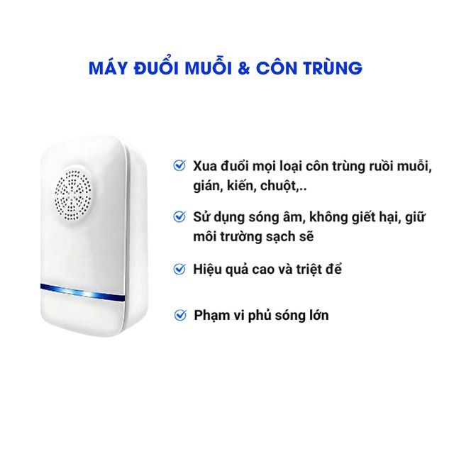 Cảm nhận sản phẩm M&aacute;y đuổi muỗi Ultrasonic Đức