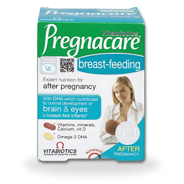 Vitamin cho mẹ sau sinh Pregnacare Breast-Feeding
