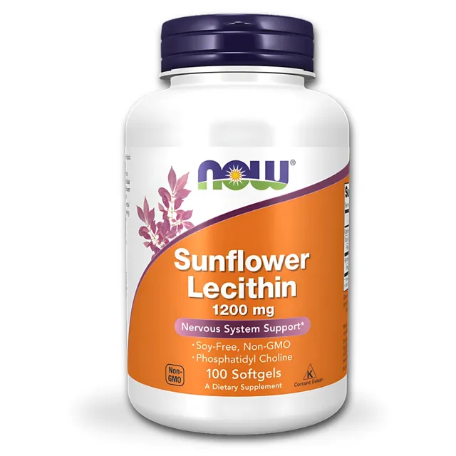 Vi&ecirc;n uống chống tắc tia sữa Now Sunflower Lecithin