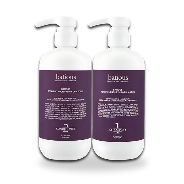 Cặp dầu gội xả Batious 500ml