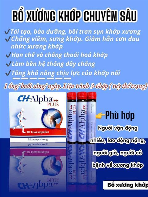 CH-Alpha Plus - Đau khớp