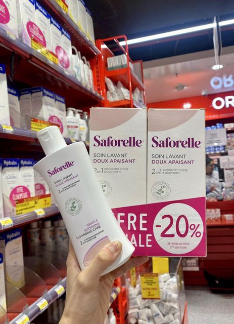 Dung dịch vệ sinh Saforelle 250ml Ph&aacute;p mẫu mới
