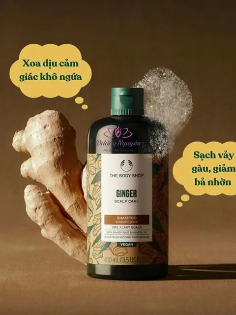 Đ&aacute;nh gi&aacute; sản phẩm Dầu gội Gừng ThE Body Shop 400ml