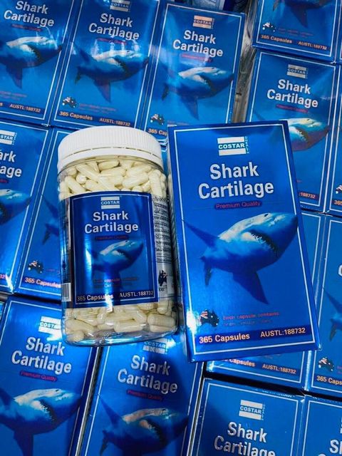 Vi&ecirc;n uống sụn nguy&ecirc;n liệu Costar Blue Shark Cartilage