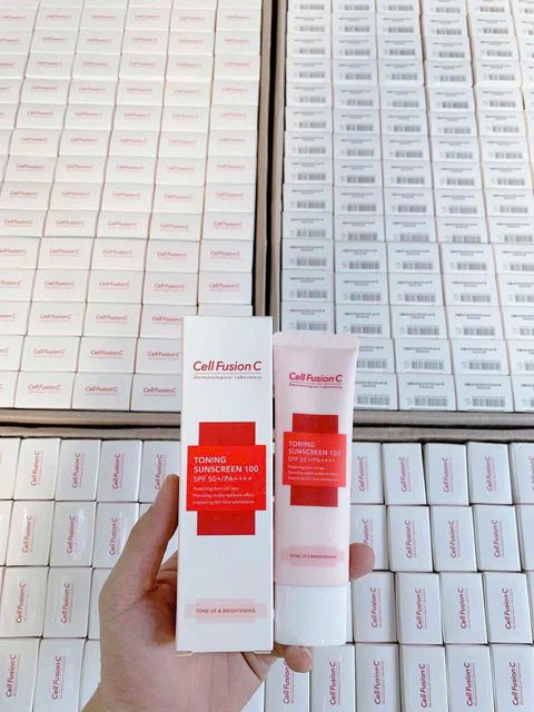 Kem Chống Nắng Cell Fusion C N&acirc;ng T&ocirc;ng Da 50ml