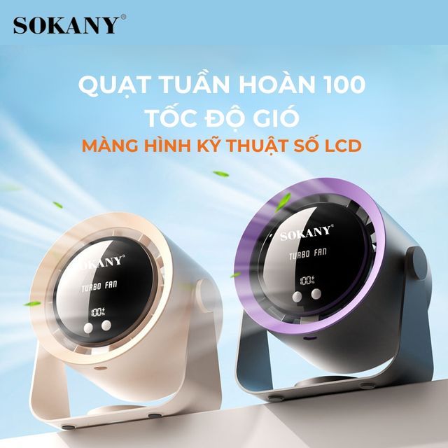 Quạt Để B&agrave;n SOKANY SKN