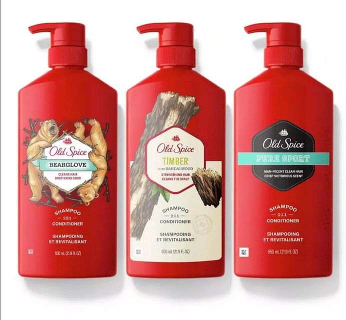 Dầu Gội & Xả Cho Nam Old Spice Bearglove