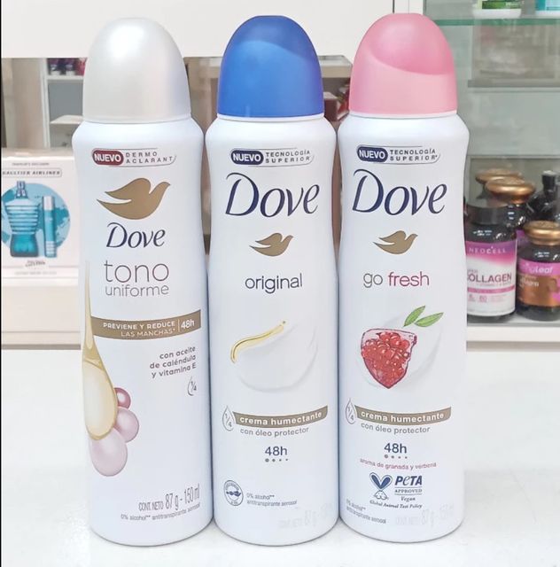 Xịt DOVE thơm to&agrave;n th&acirc;n nữ