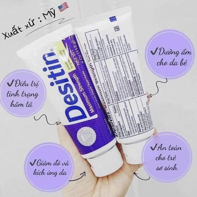 Kem Chống Hăm Desitin lợi &iacute;ch