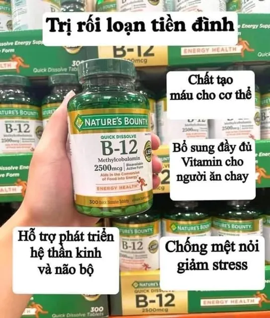 Natures Bounty B12