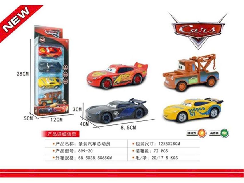 Bộ 4 xe &ocirc; t&ocirc; sắt Mcqueen