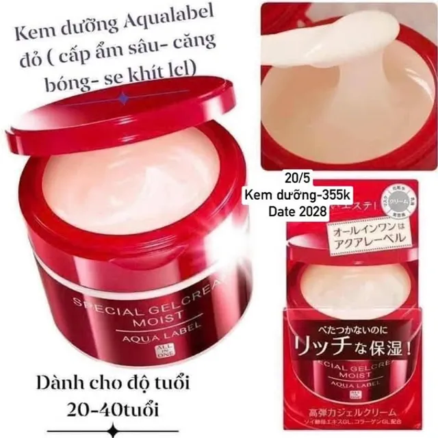 Shiseido Aqualabel hỗ trợ sức khỏe