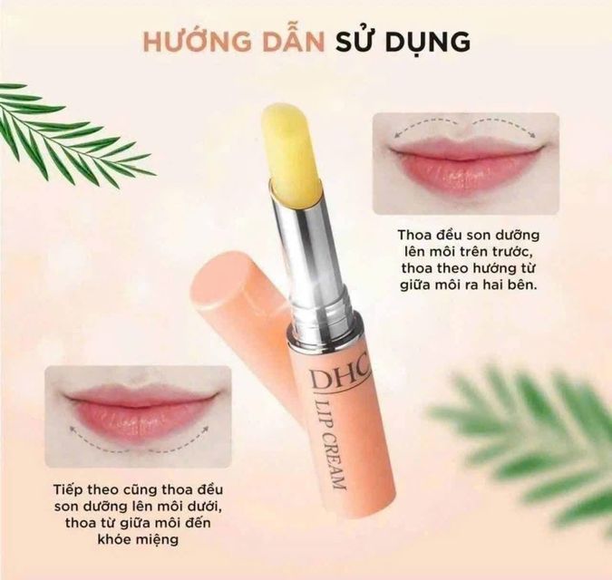 DHC lip cream usage