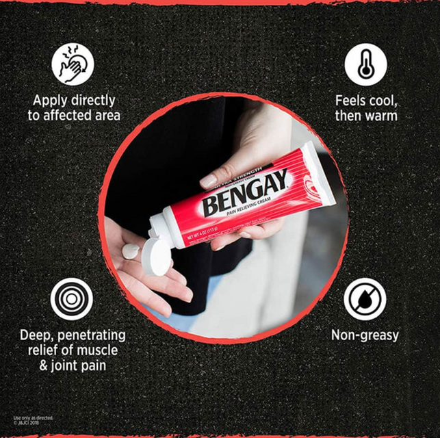Kem Xoa B&oacute;p Giảm Đau Ultra Strength Bengay