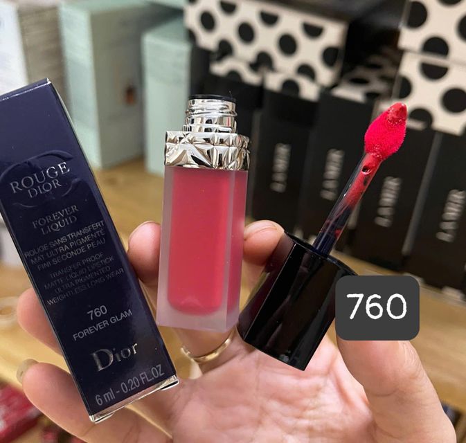 H&igrave;nh ảnh ứng dụng Son Dior 760