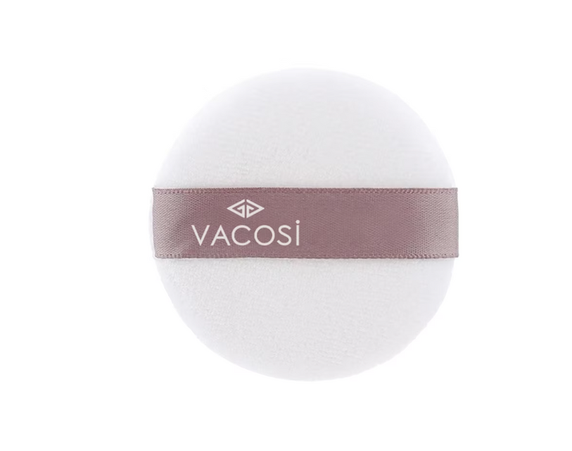 Vacosi Medium White Round Puff Bp20 - H&igrave;nh ảnh 2