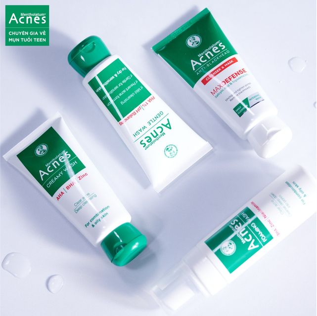 Gel Rửa Mặt Acnes Gentle Wash Ngăn Ngừa Mụn