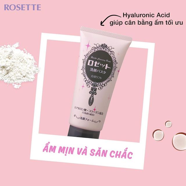 Sữa Rửa Mặt Rosette Ẩm Mịn V&agrave; Săn Chắc Da 120g