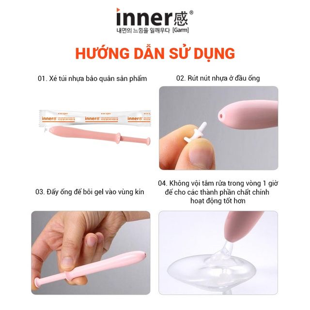 HDSD Gel Dưỡng V&ugrave;ng K&iacute;n Wettrust Innergarm Disposable Multicare Essence Gel