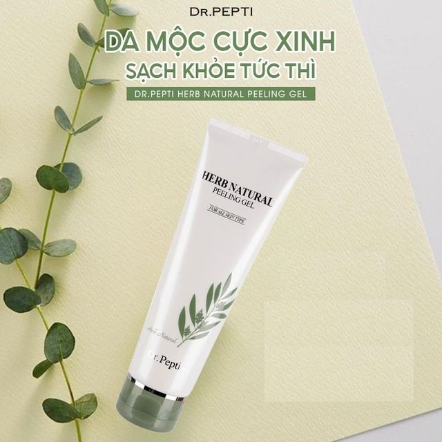 Tẩy Tế B&agrave;o Chết Dr.Pepti+ Herb Natural Peeling Gel 130ml