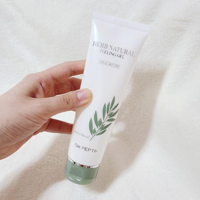 Mua Tẩy Tế B&agrave;o Chết Dr.Pepti+ Herb Natural Peeling Gel 130ml tại Chiaki.vn
