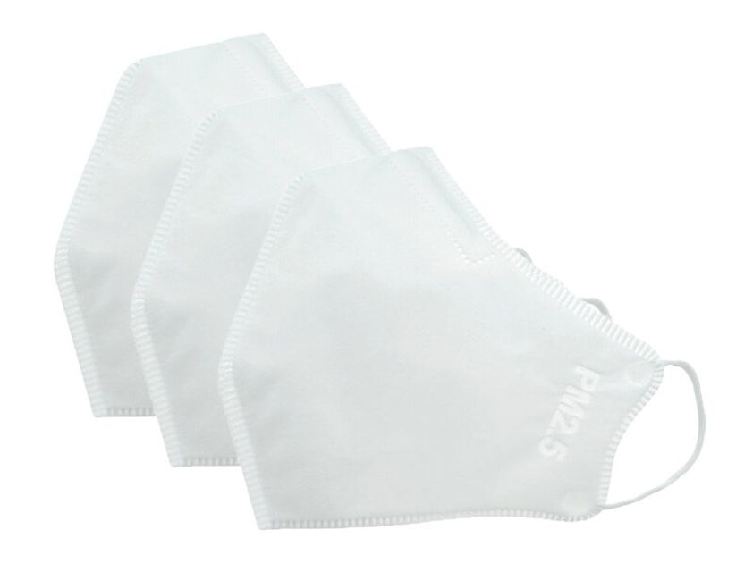 Combo 3 Khẩu Trang Mayan 3D (Trắng)
