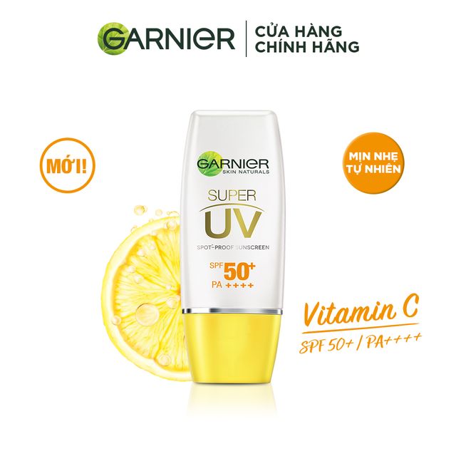 Kem Chống Nắng Garnier L&agrave;m S&aacute;ng Da Tự Nhi&ecirc;n 30ml