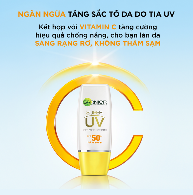 Kem Chống Nắng Garnier L&agrave;m S&aacute;ng Da Mịn L&igrave;, Kiềm Dầu 