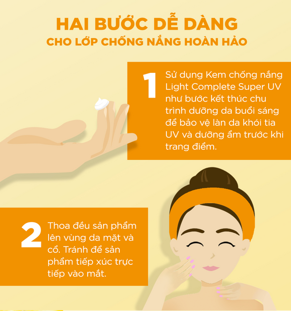HDSD Kem Chống Nắng Garnier Light Complete Super UV 30ml