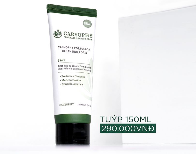 Mua ngay Sữa Rửa Mặt Caryophy Portulaca Cleansing Foam tại Chiaki.vn