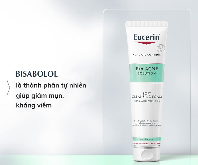 Sữa Rửa Mặt Cho Da Mụn V&agrave; Nhờn Nhiều Eucerin Pro ACNE Solution Soft Cleansing Foam hiện đ&atilde; c&oacute; mặt tại Chiaki.vn với 2 dung t&iacute;ch: 50gr v&agrave; 150gr.