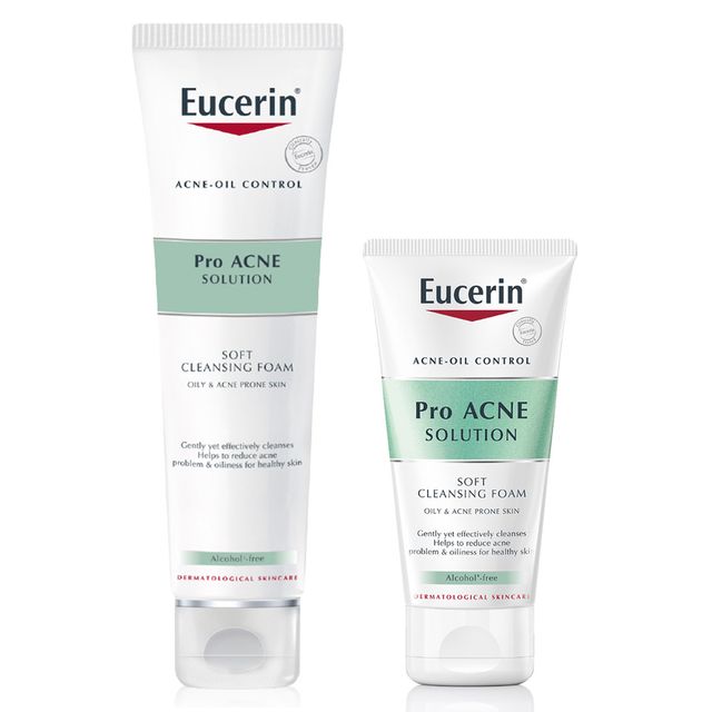 Sữa Rửa Mặt Cho Da Nhờn Mụn Eucerin Pro ACNE Solution Soft Cleansing FoamSữa Rửa Mặt Eucerin Pro ACNE Solution Soft Cleansing Foam