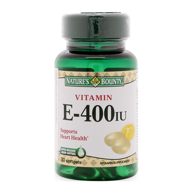 Vi&ecirc;n Uống Nature's Bounty Vitamin E 400IU 30 Vi&ecirc;n 1