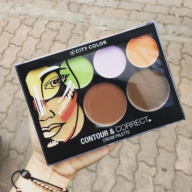 Bảng Tạo Khối V&agrave; Che Khuyết Điểm City Color Contour & Correct Cream Palette 7 &Ocirc; hiện đ&atilde; c&oacute; mặt tại Chiaki.vn.