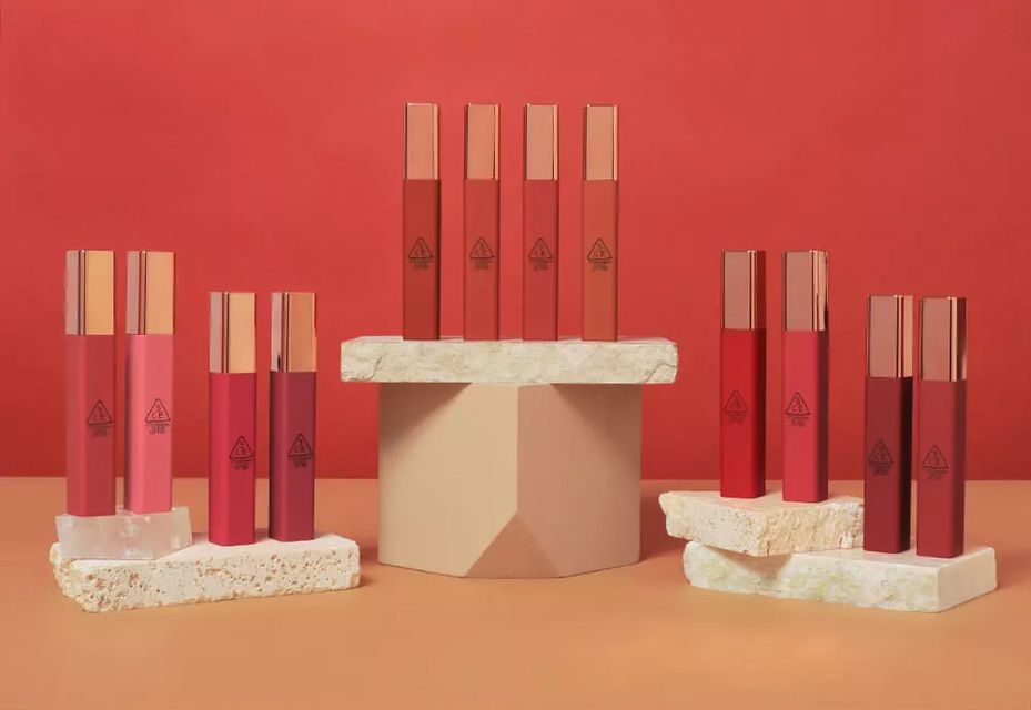 Son kem l&igrave; 3CE Cloud Lip Tint mịn nhẹ như m&acirc;y 1