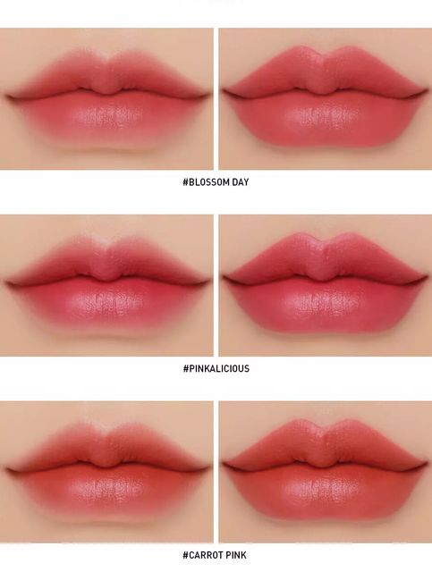 Son kem l&igrave; 3CE Cloud Lip Tint mịn nhẹ như m&acirc;y 5