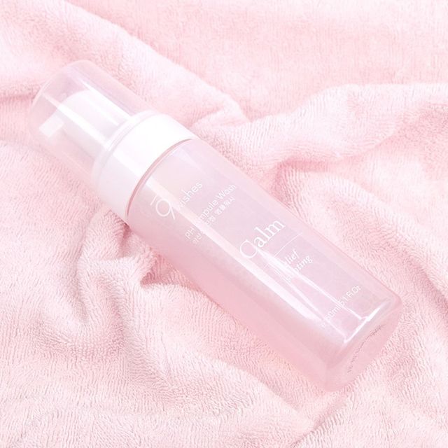 Sữa Rửa Mặt 9Wishes pH Calm Ampule Wash Tạo Bọt L&agrave;m Dịu Da Nhạy Cảm 150ml - 1