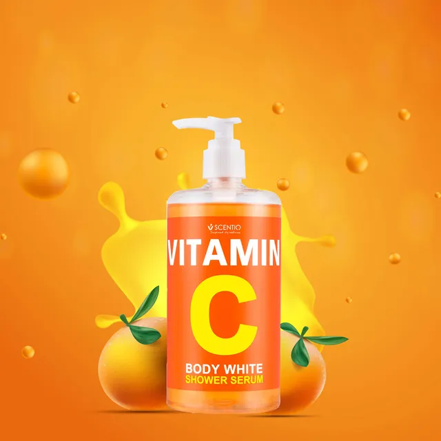 Sữa Tắm Beauty Buffet Scentio Vitamin C Body White Shower Serum